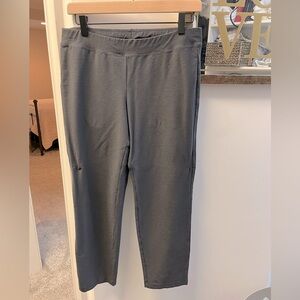 Eileen Fisher Gray Crepe Slim Pants